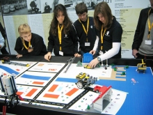 FIRST LEGO LEAGUE robot competition in Germany