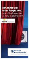 Vorhang auf bei Vision Components - Messeauftritt in Stuttgart enthüllt Neuheiten
